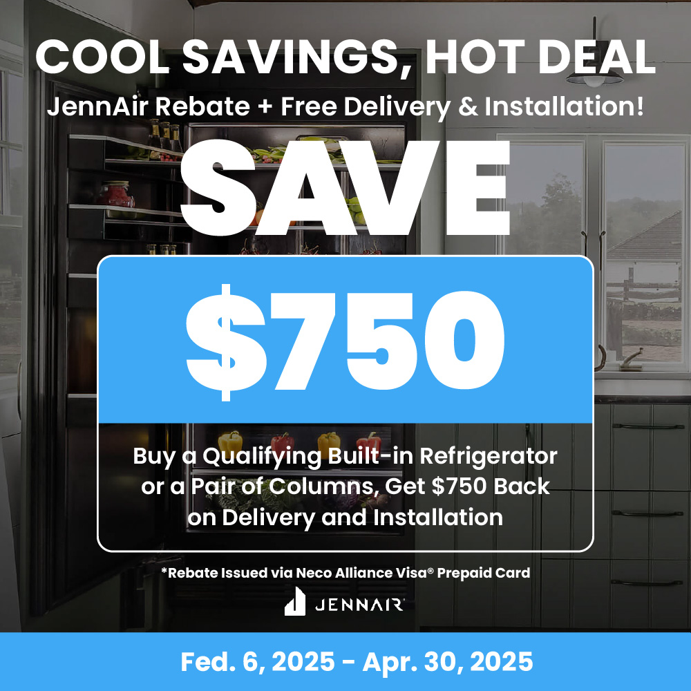 JennAir Column Installation Rebate Q1 2025 Combined