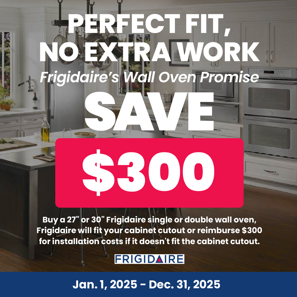 Frigidaire Wall Oven Perfect Fit Promise - Save $300
