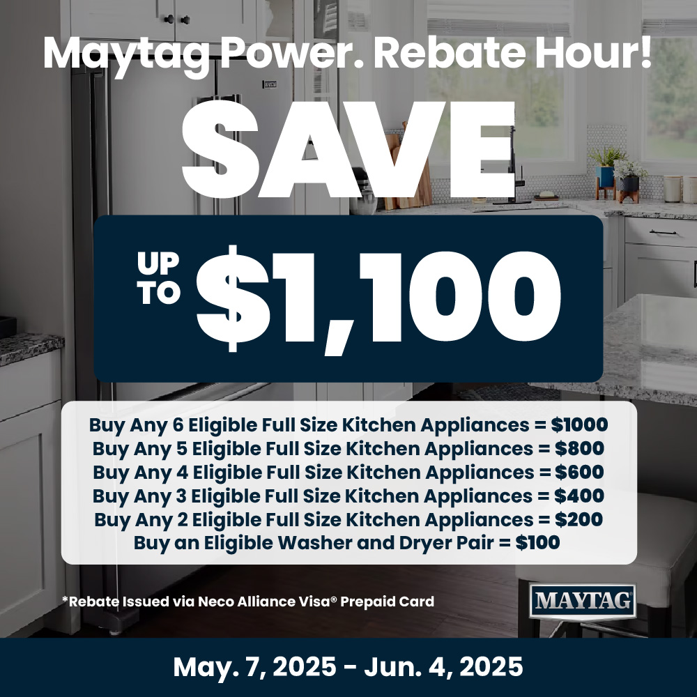 Maytag Buy More, Save More Washer and Dryer