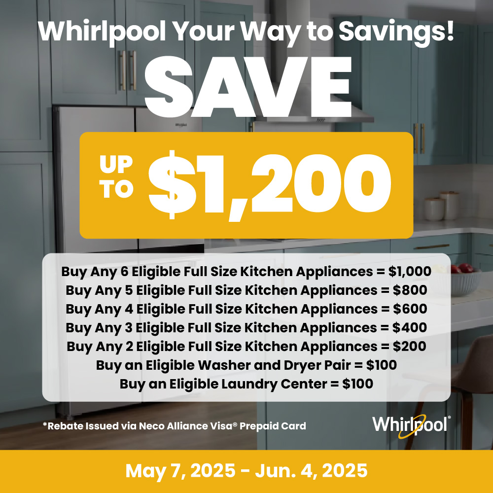 Whirlpool NECO Buy More, Save More Laundry
