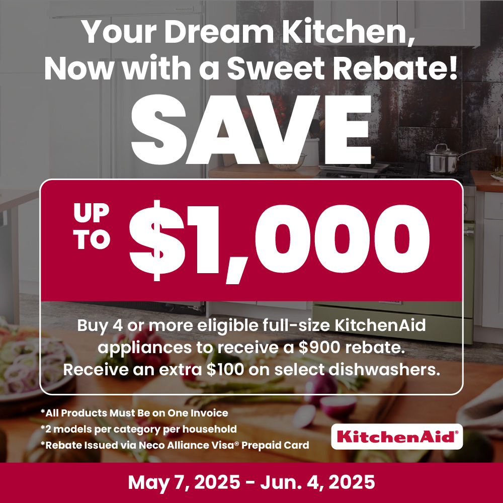 KitchenAid NECO Buy More Save More up to $1000
