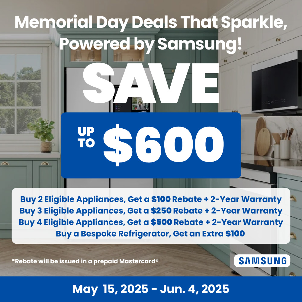 Samsung Memorial Day Savings $600