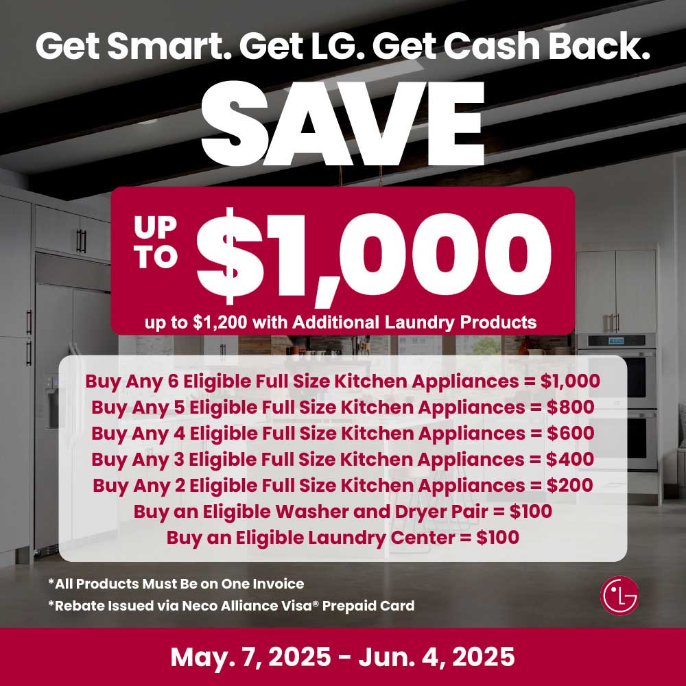 LG NECO Buy More, Save More up to $1,200 Kits