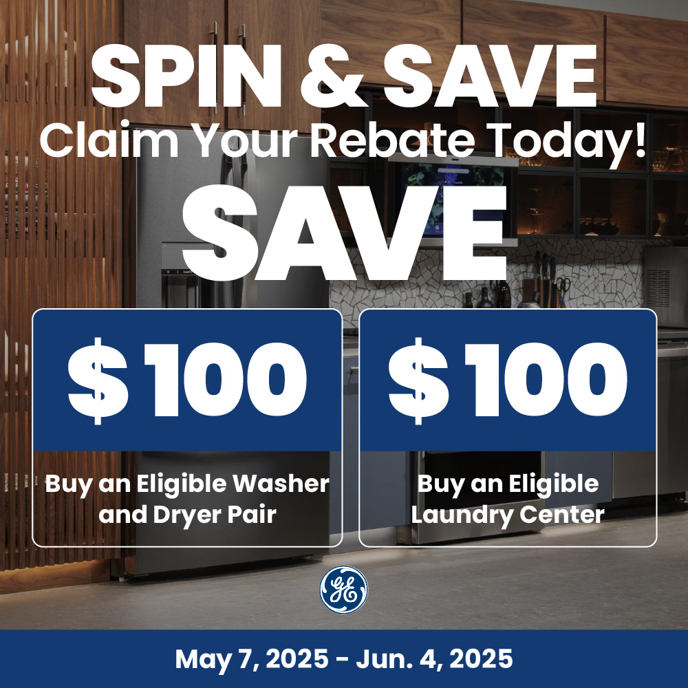 GE NECO Buy More, Save More Laundry Center or Pair