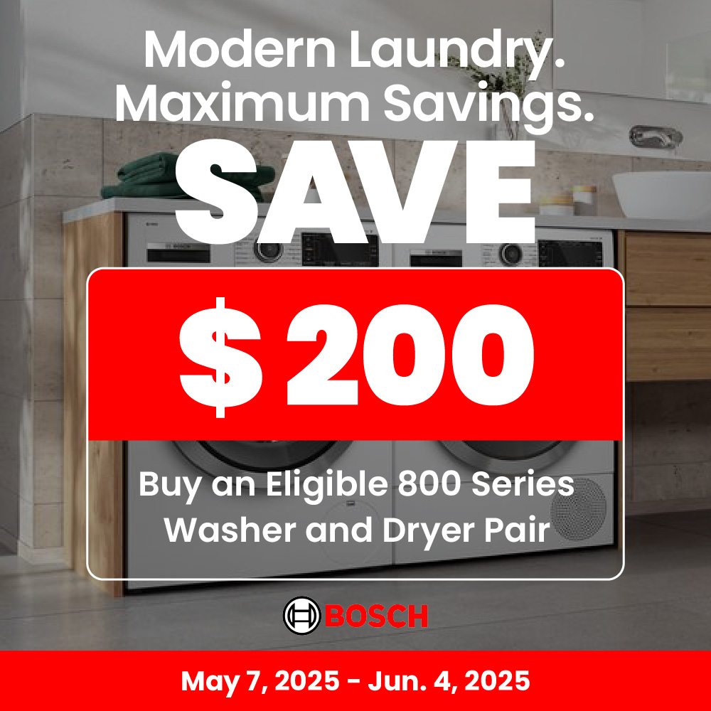 Bosch NECO Buy More, Save More 800 Laundry Pair