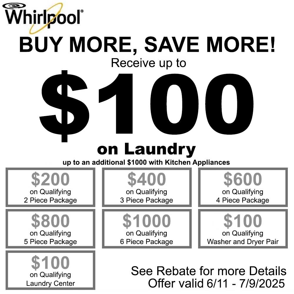 Whirlpool NECO Buy More Save More on Laundry - June 2025