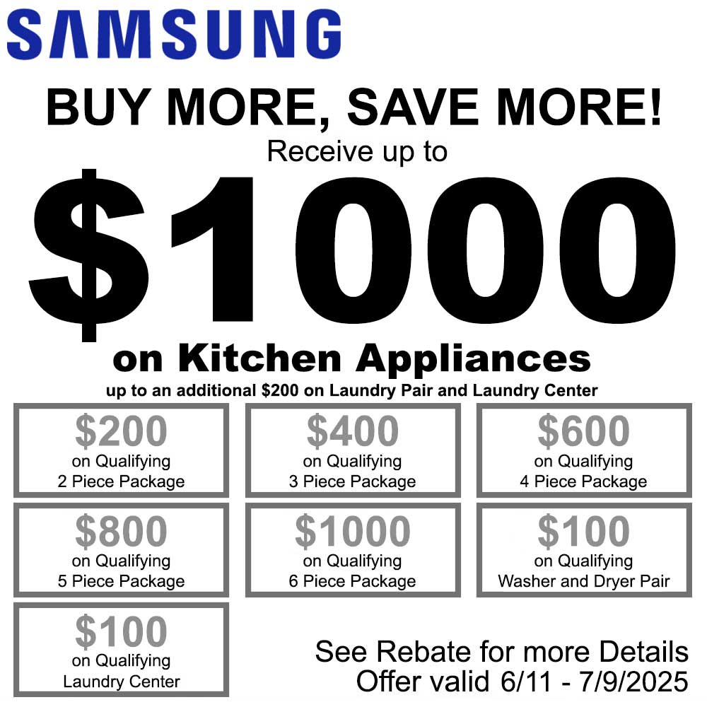Samsung NECO Buy More Save More on Kitchen Packages - June 2025