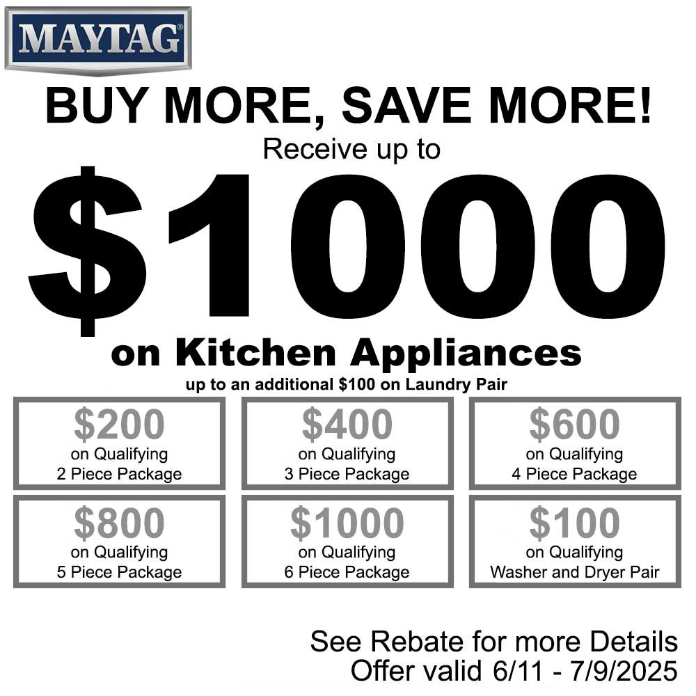 Maytag NECO Buy More Save More June 2025 Kits