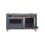ILVE_UM15FDNS3BGP_Majestic_II_60"_Dual_Fuel_Range_right_oven