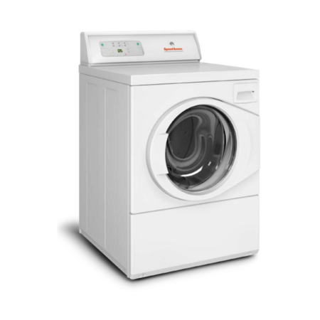 Speed Queen LFNE5RSP115TW01 27 inch Light Commercial Front Load Washer, Rear Electronic Controls, Non-Vended