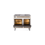 ILVE_UND40FNMPAWBLP_Nostalgie_II_40"_Dual_Fuel_Range_oven_door_opened