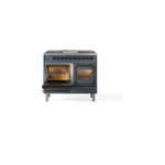 ILVE_UND40FNMPBGBLP_Nostalgie_II_40"_Dual_Fuel_Range_main_oven_door_opened