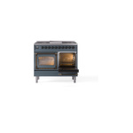 ILVE_UND40FNMPBGBLP_Nostalgie_II_40"_Dual_Fuel_Range_side_oven_door_opened