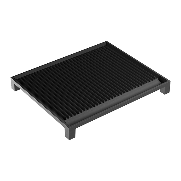 ILVE A/006/02 13 inch Ribbed Cast Iron Griddle