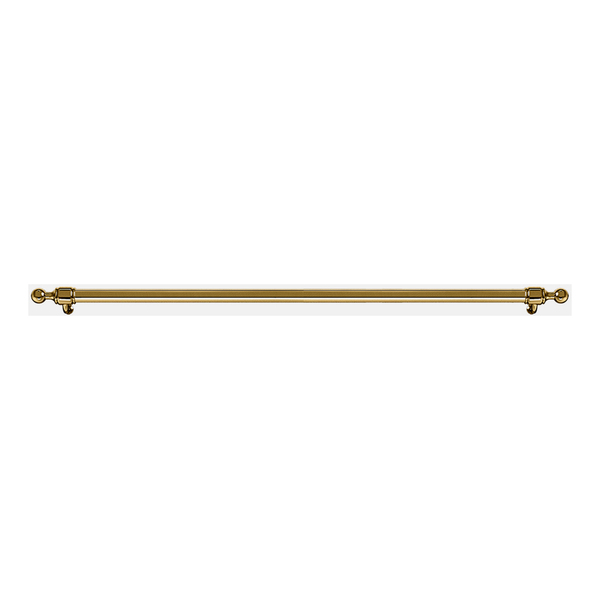 ILVE HRN30G Nostalgie II 30 inch Upper Handrail (Brass)