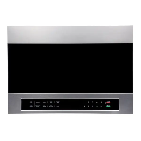 Avanti MOTR13D3S 24 inch Over the Range Microwave with 1.3 cu. ft. Capacity, 300 CFM, 10 Power Levels, 1000 Cooking Watts, Recirculating Kit Included, in Stainless Steel