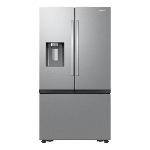 Samsung RF32CG5400SR 36 inch Smart French Door Refrigerator with 30.5 cu. ft. Total Capacity, Tempered Glass Spill-Proof Shelves, Gallon Door Bins, Four Ice Types and External Water & Ice Dispenser (Stainless Steel)