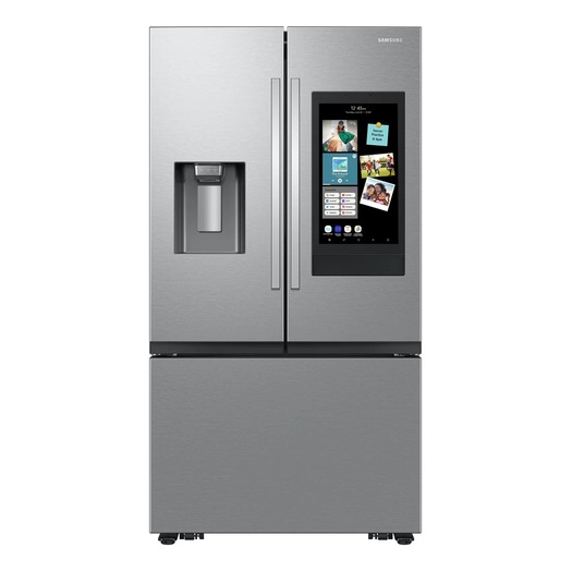Samsung RF32CG5900SR 36 inch Smart French Door Refrigerator with 30 cu. ft. Capacity, Family Hub, Four Ice Types and External Water & Ice Dispenser in Stainless Steel