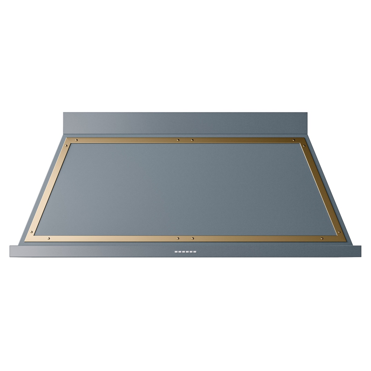 ILVE UANB60BGG Nostalgie II Noblesse 60 inch Range Hood (Blue Grey, Brass)