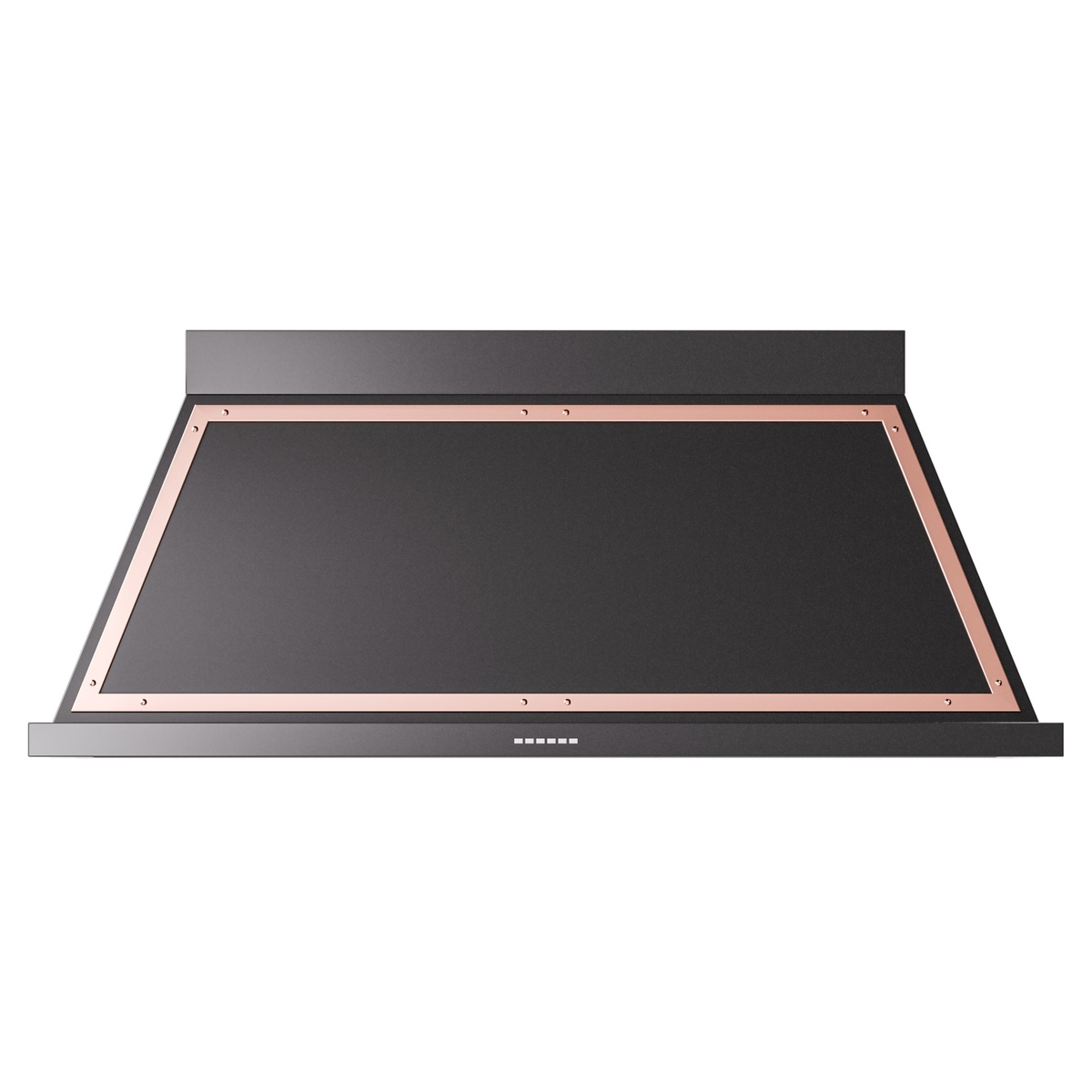 ILVE UANB60BKP Nostalgie II Noblesse 60 inch Range Hood (Glossy Black, Copper)