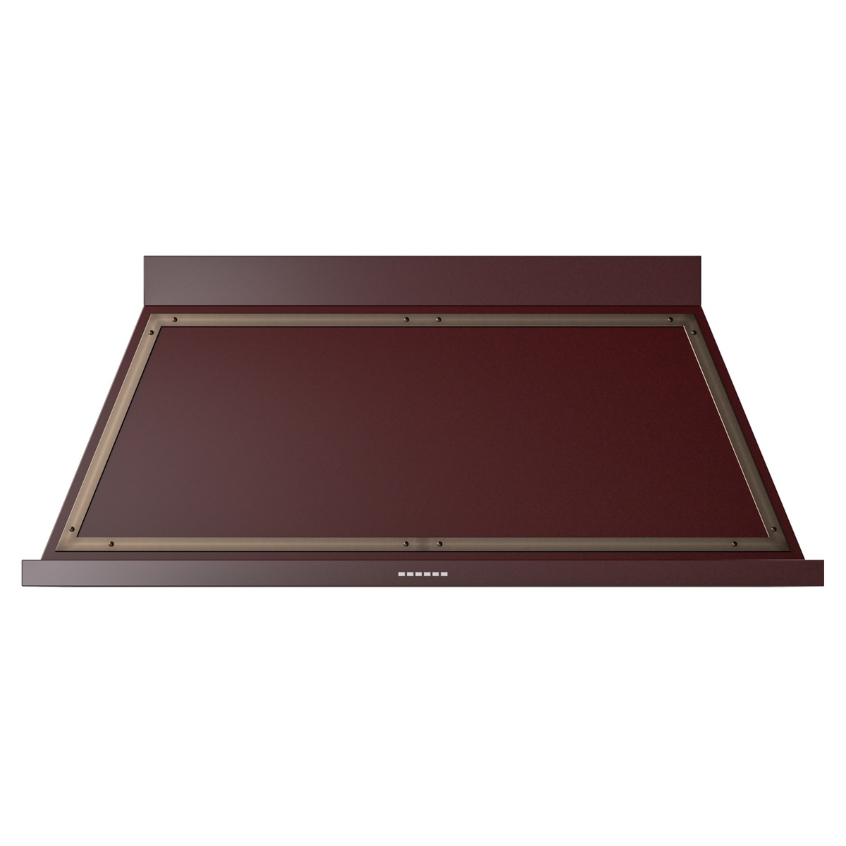 ILVE UANB60BUB Nostalgie II Noblesse 60 inch Range Hood (Burgundy, Burnished)