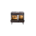 ILVE_UND40FNMPBKP_Nostalgie_II_40"_Dual_Fuel_Range_oven_door_opened