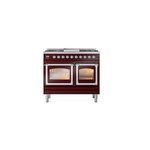 ILVE_UND40FNMPBUC_Nostalgie_II_40"_Dual_Fuel_Range_front_view