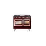 ILVE_UND40FNMPBUP_Nostalgie_II_40"_Dual_Fuel_Range_front_view