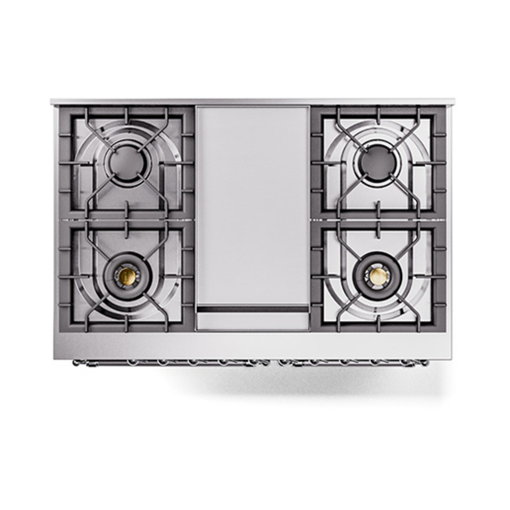 ILVE_UND40FNMPEGCLP_Nostalgie_II_40"_Dual_Fuel_Range_top_view