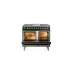 ILVE_UND40FNMPEGPLP_Nostalgie_II_40"_Dual_Fuel_Range_oven_door_opened