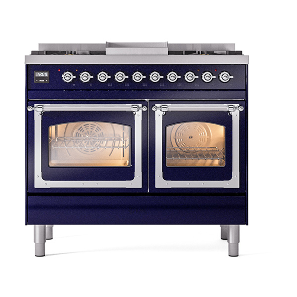 ILVE_UND40FNMPMBC_Nostalgie_II_40"_Dual_Fuel_Range_front_view