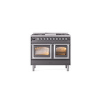 ILVE_UND40FNMPMGC_Nostalgie_II_40"_Dual_Fuel_Range_front_view