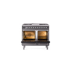 ILVE_UND40FNMPMGC_Nostalgie_II_40"_Dual_Fuel_Range_oven_door_opened