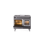 ILVE_UND40FNMPMGC_Nostalgie_II_40"_Dual_Fuel_Range_main_oven_door_opened