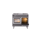 ILVE_UND40FNMPMGC_Nostalgie_II_40"_Dual_Fuel_Range_side_oven_door_opened