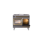 ILVE_UND40FNMPMGGLP_Nostalgie_II_40"_Dual_Fuel_Range_side_oven_door_opened