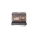 ILVE_UND40FNMPMGP_Nostalgie_II_40"_Dual_Fuel_Range_drawer_opened