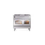 ILVE_UND40FNMPSSC_Nostalgie_II_40"_Dual_Fuel_Range_front_view