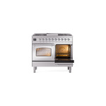 ILVE_UND40FNMPSSC_Nostalgie_II_40"_Dual_Fuel_Range_side_oven_door_opened