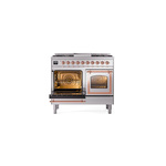 ILVE_UND40FNMPSSP_Nostalgie_II_40"_Dual_Fuel_Range_main_oven_door_opened