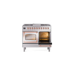 ILVE_UND40FNMPSSP_Nostalgie_II_40"_Dual_Fuel_Range_side_oven_door_opened