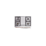 ILVE_UND40FNMPSSP_Nostalgie_II_40"_Dual_Fuel_Range_top_view