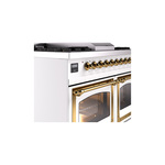 ILVE_UND40FNMPWHGLP_Nostalgie_II_40"_Dual_Fuel_Range_details