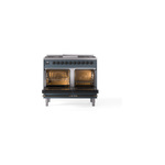 ILVE_UND40FQNMPBGB_Nostalgie_II_40"_Dual_Fuel_Range_oven_door_opened