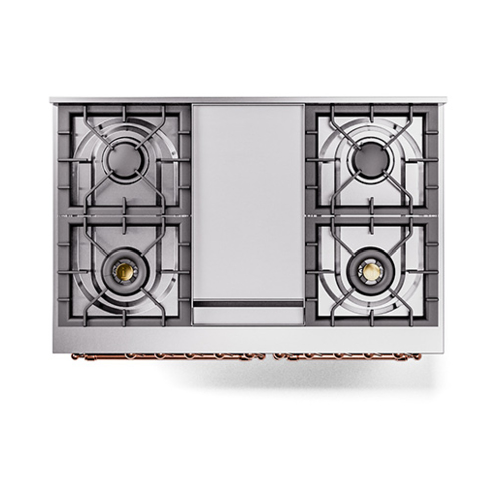 ILVE_UND40FQNMPEGP_Nostalgie_II_40"_Dual_Fuel_Range_top_view