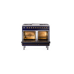 ILVE_UND40FQNMPMBB_Nostalgie_II_40"_Dual_Fuel_Range_oven_door_opened