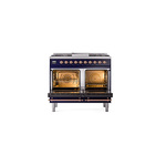 ILVE_UND40FQNMPMBP_Nostalgie_II_40"_Dual_Fuel_Range_oven_door_opened