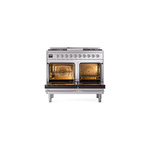 ILVE_UND40FQNMPSSC_Nostalgie_II_40"_Dual_Fuel_Range_oven_door_opened
