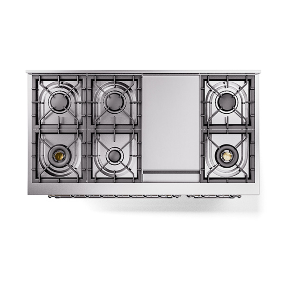 ILVE_UP48FNMPAWC_Nostalgie_II_48"_Dual_Fuel_Range_top_view