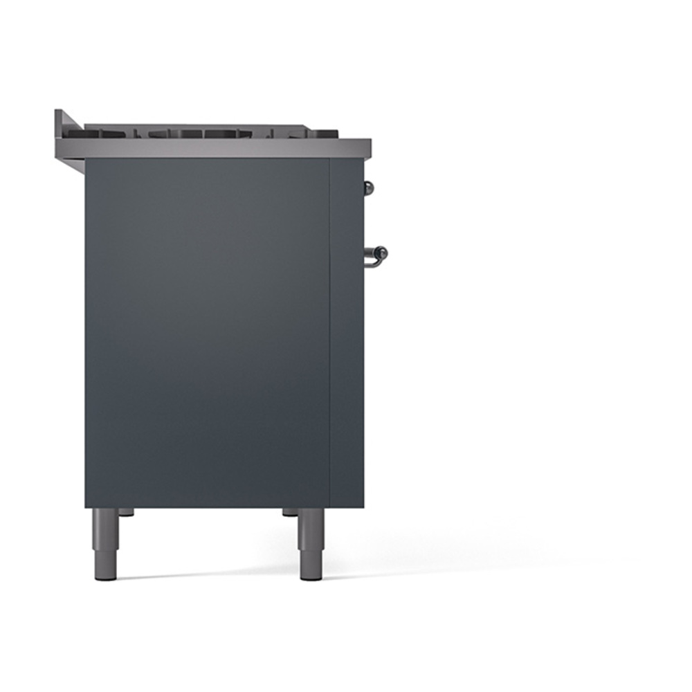 ILVE_UP48FNMPBGCLP_Nostalgie_II_48"_Dual_Fuel_Range_left_side